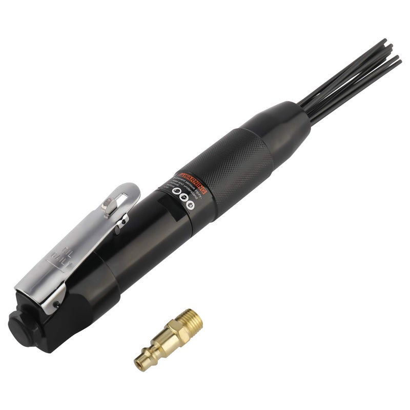 BTSHUB Compact Air Needle Scaler Air Powered Pneumatic Rust Paint Weld Removal Tool - Image 4